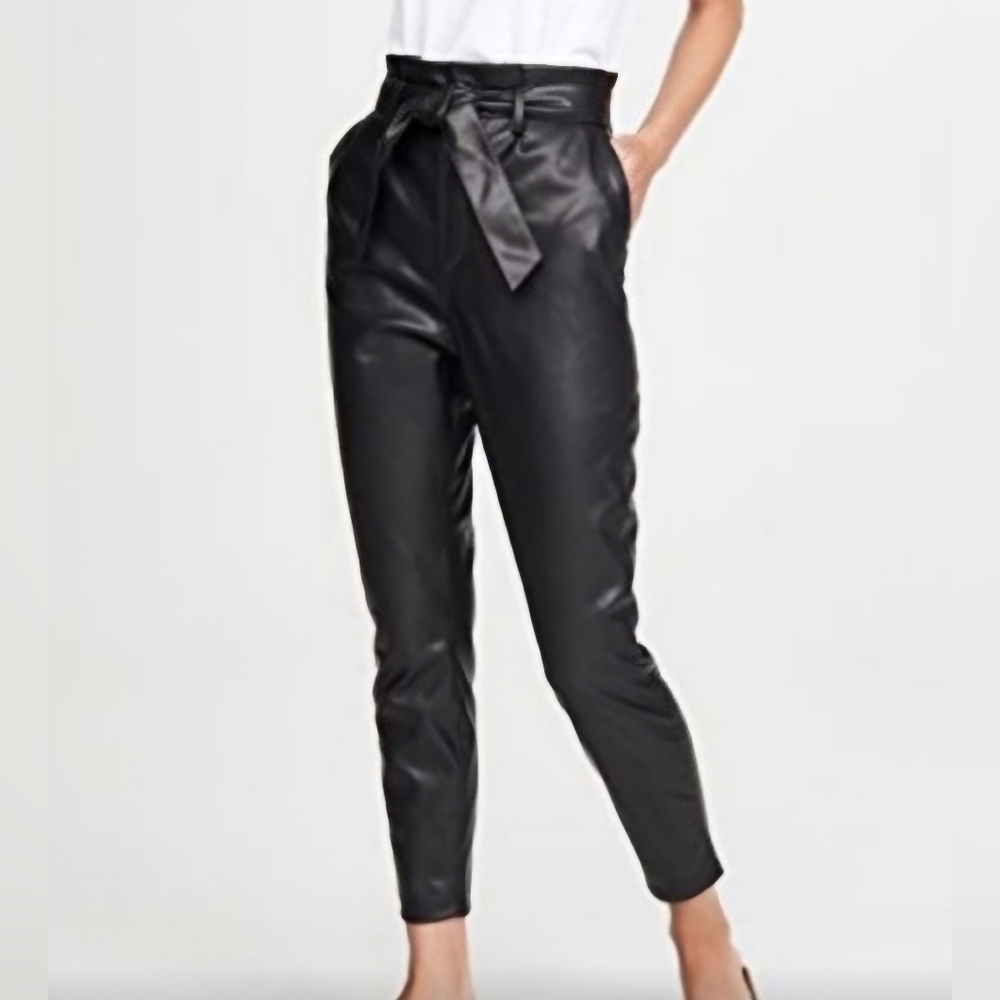 BB Dakota Steve Madden Skin in the Game Vegan leather Pants. *NWT* Size 8